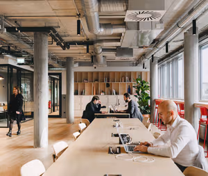 1 Person Coworking Desk