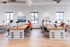 1 Person Coworking Desk