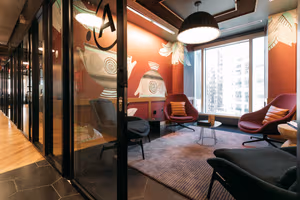 1 Person Coworking Desk
