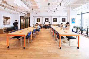 1 Person Coworking Desk