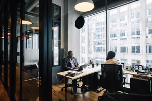 1 Person Coworking Desk