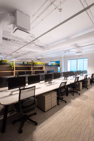 5 Person Coworking Desk