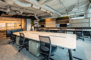 11 Person Coworking Desk
