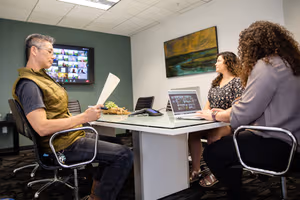 2 Person Coworking Desk