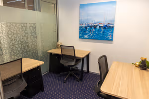 1 Person Coworking Desk