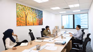 1 Person Coworking Desk