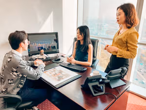 3 Person Private Office