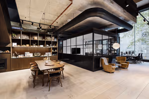 4 Person Coworking Desk