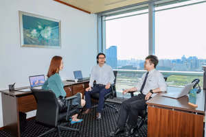 4 Person Private Office