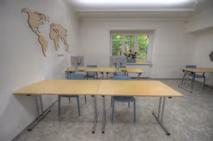 3 Person Coworking Desk