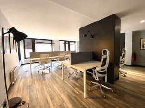 2 Person Coworking Desk