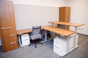 3 Person Coworking Desk