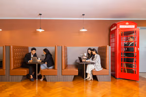 1 Person Coworking Desk