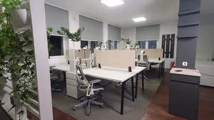 2 Person Coworking Desk
