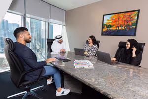 1 Person Coworking Desk