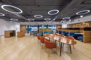 3 Person Coworking Desk