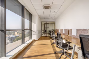 3 Person Coworking Desk