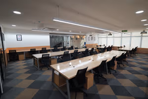 9 Person Coworking Desk