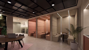 4 Person Private Office