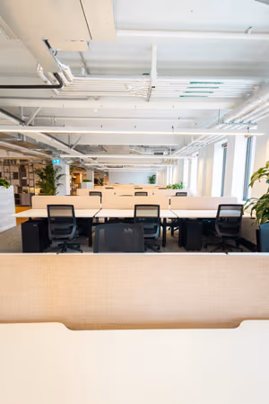13 Person Coworking Desk