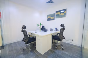 3 Person Coworking Desk