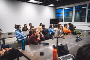 4 Person Coworking Desk