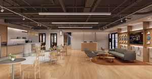 1 Person Coworking Desk