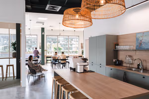 1 Person Coworking Desk