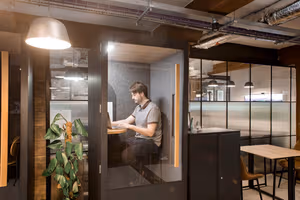 1 Person Coworking Desk