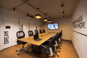 5 Person Coworking Desk