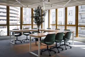3 Person Coworking Desk
