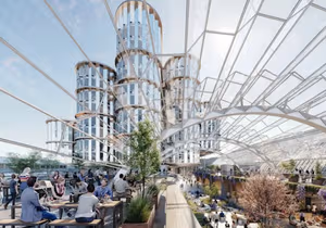 1 Person Coworking Desk