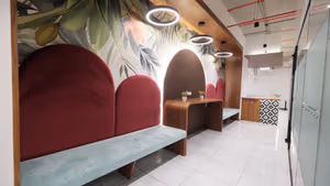 5 Person Coworking Desk