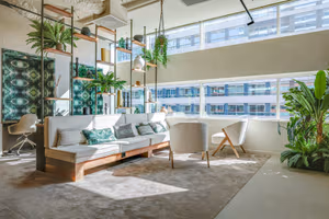 3 Person Coworking Desk