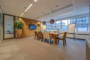 3 Person Coworking Desk