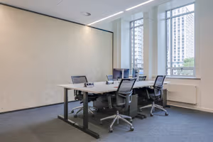 3 Person Coworking Desk