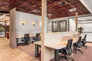 1 Person Coworking Desk