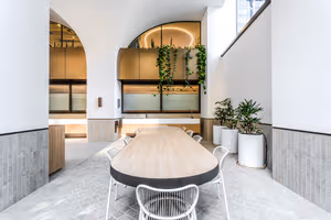 5 Person Coworking Desk