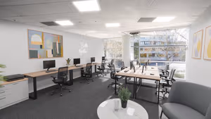 3 Person Private Office