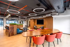 9 Person Coworking Desk