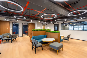 3 Person Coworking Desk