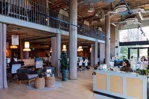 1 Person Coworking Desk