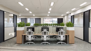 1 Person Coworking Desk