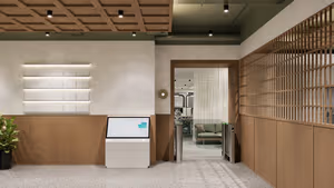 3 Person Private Office