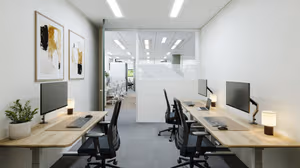 3 Person Private Office