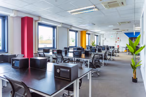 3 Person Coworking Desk