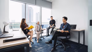 3 Person Private Office
