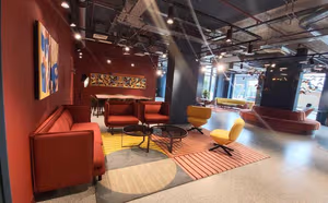 5 Person Coworking Desk