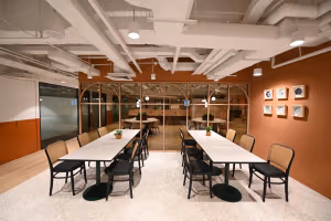 5 Person Coworking Desk