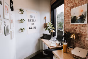 3 Person Coworking Desk